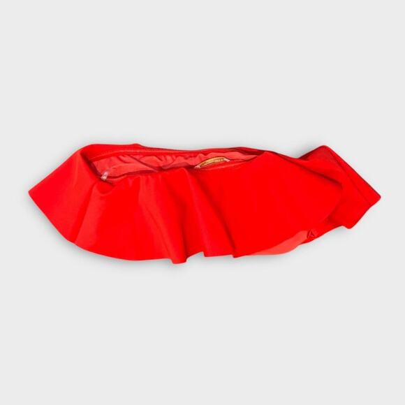 Ramy Brook Cecile Ruffle Strapless Bikini Top Size Medium - Picture 5 of 8